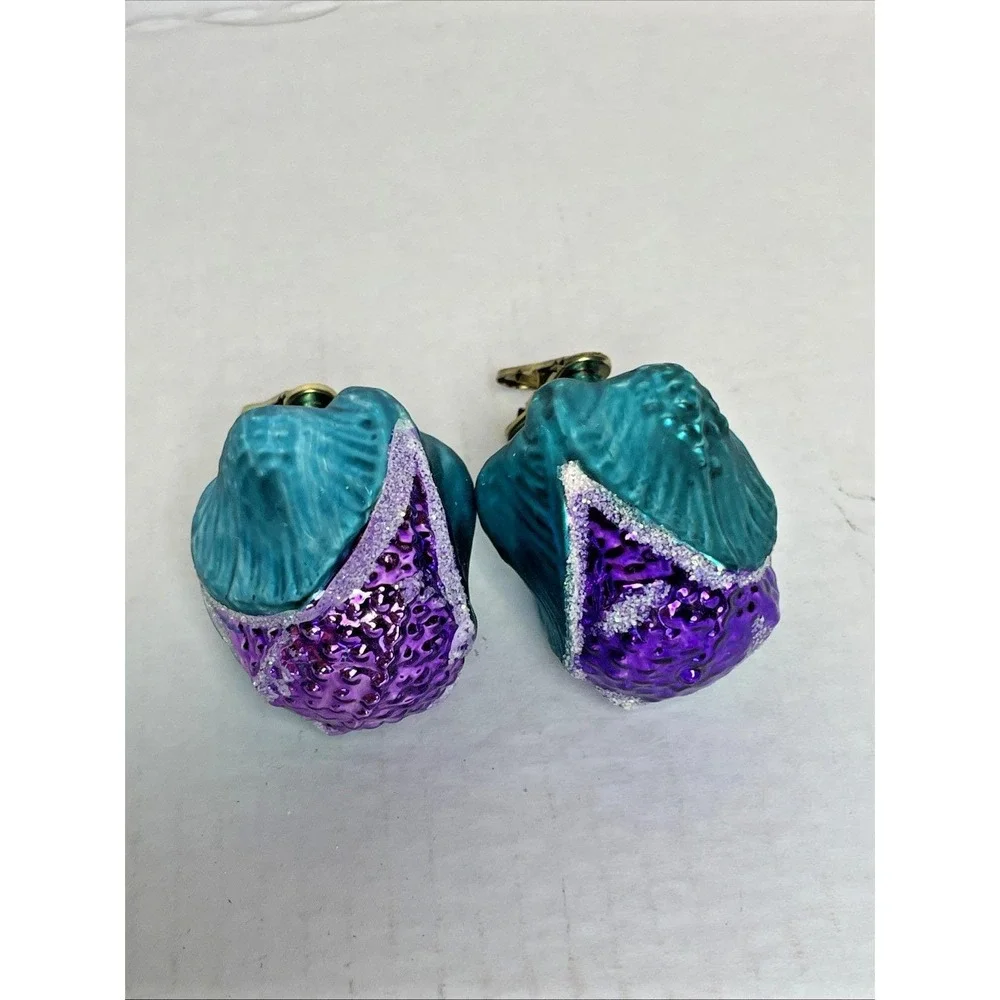 N/A glass glitter roses